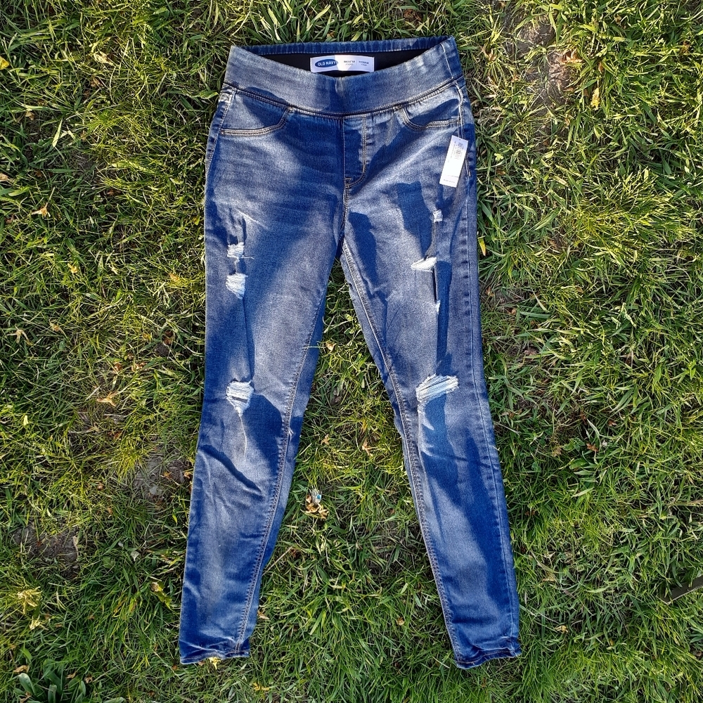 💖BUY 1 GET 1 FREE💖 NWT OLD NAVY ROCKSTAR SKINNY JEANS US-2
